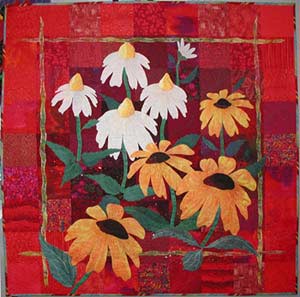 Garden Embroideries an Art Quilting Workshop by Ann Fahl Cover