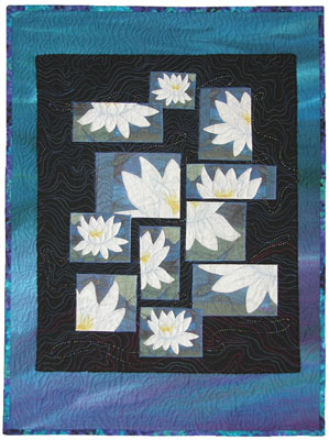 Fractured Water Lilies II