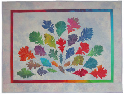 Leaves, Beads and Fan