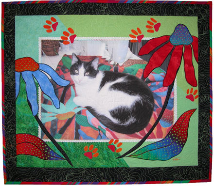 Portrait of a Quilter's Helper