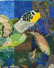 Returning Home Art Quilt